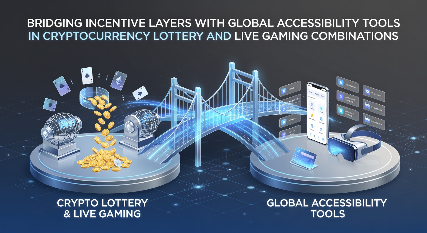 Cryptocurrency lottery and live gaming interface showing integrated reward systems and multilingual accessibility features