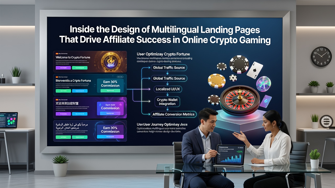 Detailed view of localized elements and affiliate tracking on crypto gaming pages