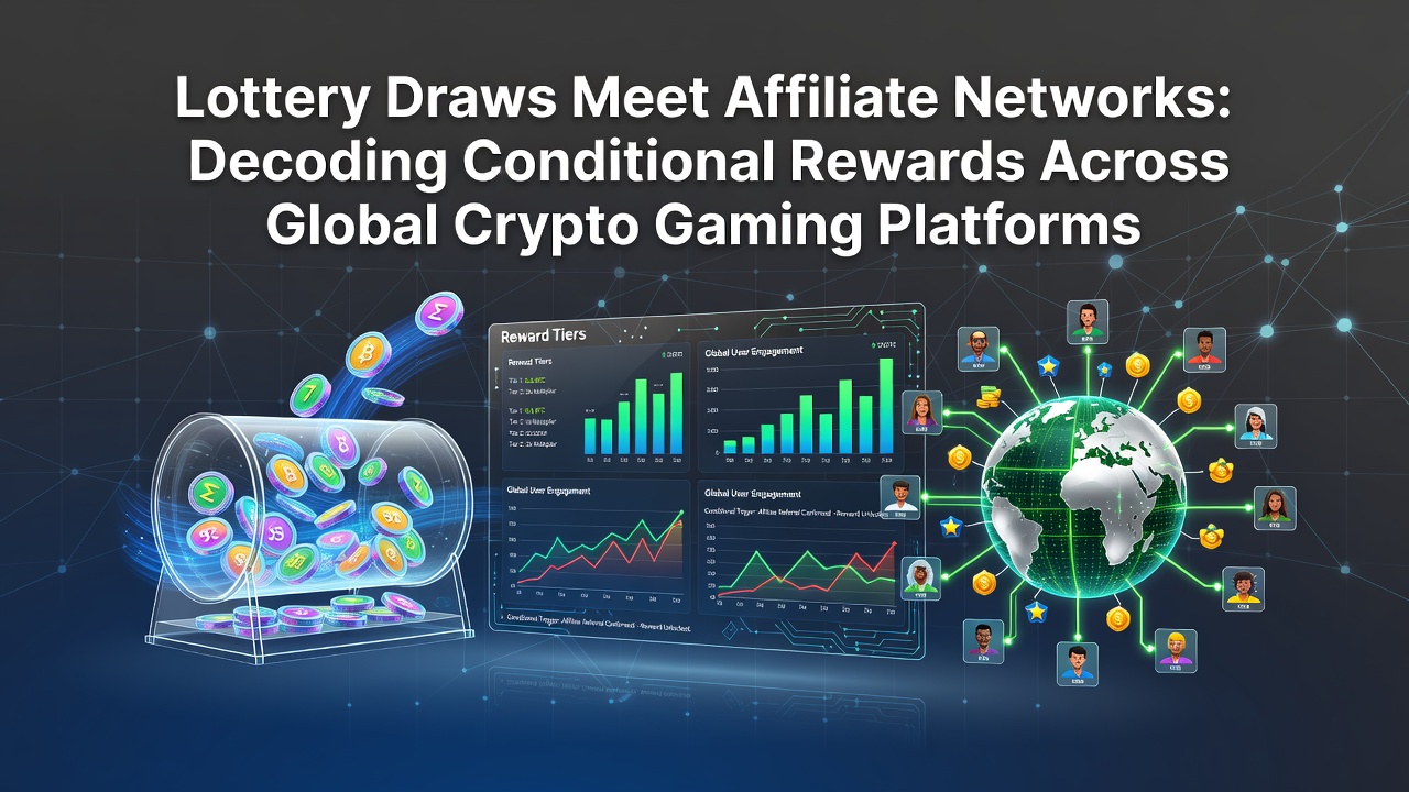 Global crypto gaming platforms integrating lottery draws with affiliate reward systems