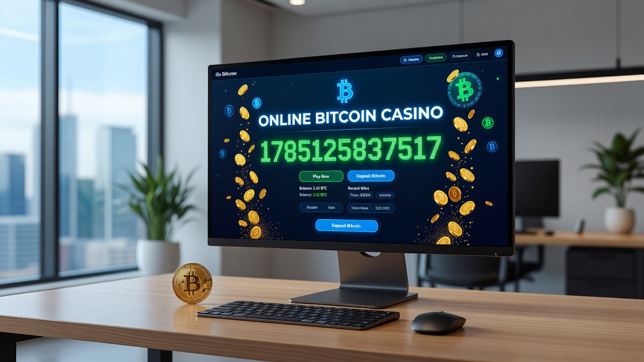 Secure bitcoin transaction flow diagram within a casino environment